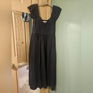 Christy Dawn Black Midi Dress